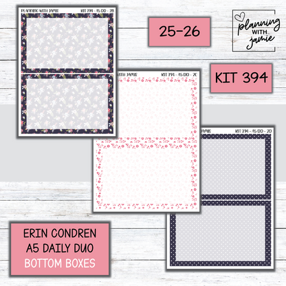 Kit 394 Erin Condren Daily Duo Sticker Kit