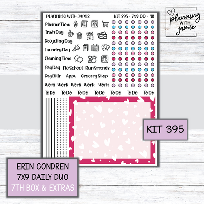 Kit 395 Erin Condren Daily Duo Sticker Kit