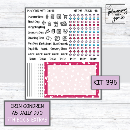 Kit 395 Erin Condren Daily Duo Sticker Kit