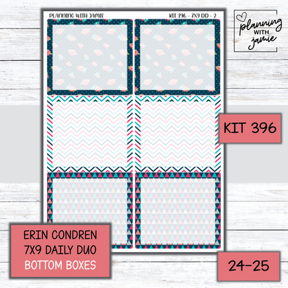 Kit 396 Erin Condren Daily Duo Sticker Kit
