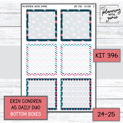 Kit 396 Erin Condren Daily Duo Sticker Kit