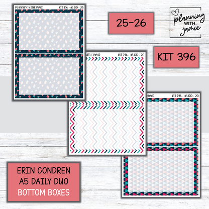Kit 396 Erin Condren Daily Duo Sticker Kit