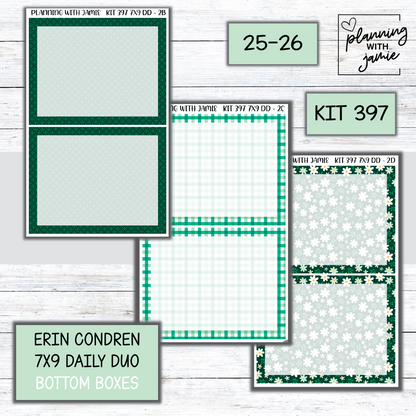 Kit 397 Erin Condren Daily Duo Sticker Kit