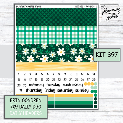 Kit 397 Erin Condren Daily Duo Sticker Kit