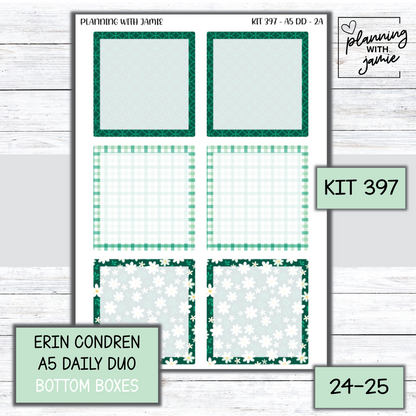 Kit 397 Erin Condren Daily Duo Sticker Kit