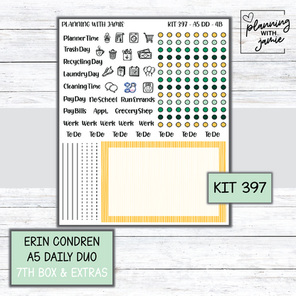 Kit 397 Erin Condren Daily Duo Sticker Kit