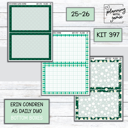 Kit 397 Erin Condren Daily Duo Sticker Kit