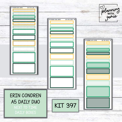Kit 397 Erin Condren Daily Duo Sticker Kit