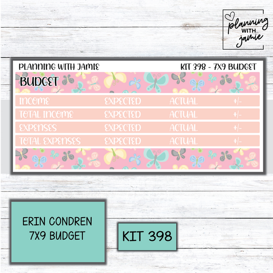 Kit 398 7x9 Budget Sticker Kit