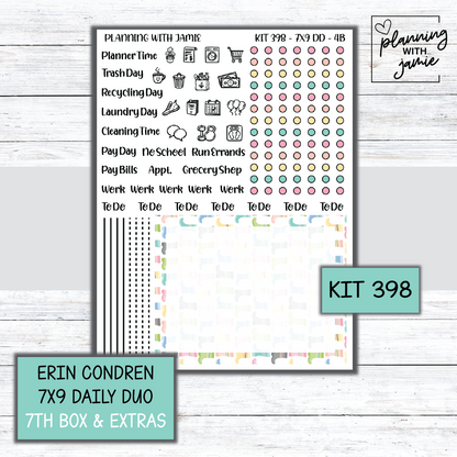 Kit 398 Erin Condren Daily Duo Sticker Kit