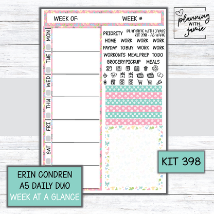 Kit 398 Week At A Glance Sticker