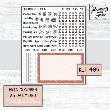 Kit 409 Erin Condren Daily Duo Sticker Kit