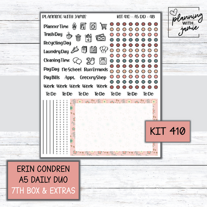 Kit 410 Erin Condren Daily Duo Sticker Kit