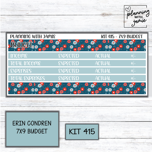 Kit 415 7x9 Budget Sticker Kit