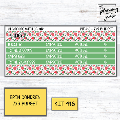 Kit 416 7x9 Budget Sticker Kit