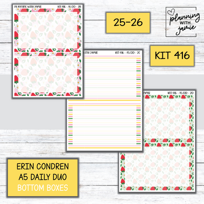 Kit 416 Erin Condren Daily Duo Sticker Kit