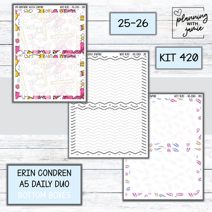 Kit 420 Erin Condren Daily Duo Sticker Kit
