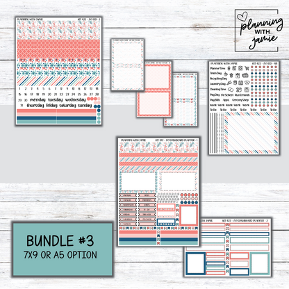 Kit 422 Erin Condren Daily Duo Sticker Kit