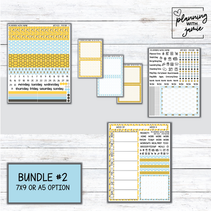 Kit 423 Erin Condren Daily Duo Sticker Kit