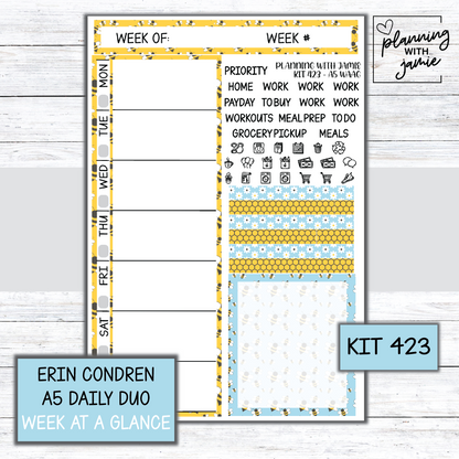 Kit 423 Week At A Glance Sticker
