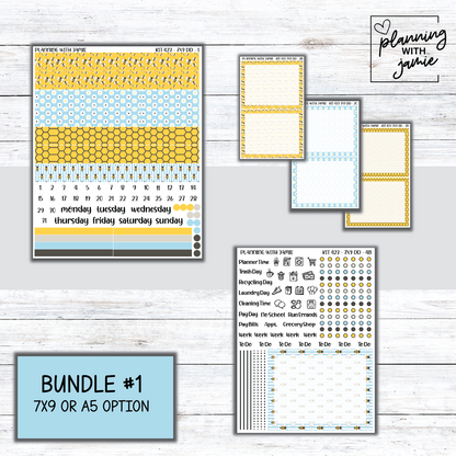 Kit 423 Erin Condren Daily Duo Sticker Kit