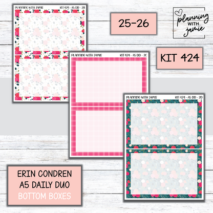 Kit 424 Erin Condren Daily Duo Sticker Kit