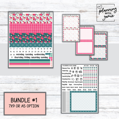 Kit 424 Erin Condren Daily Duo Sticker Kit
