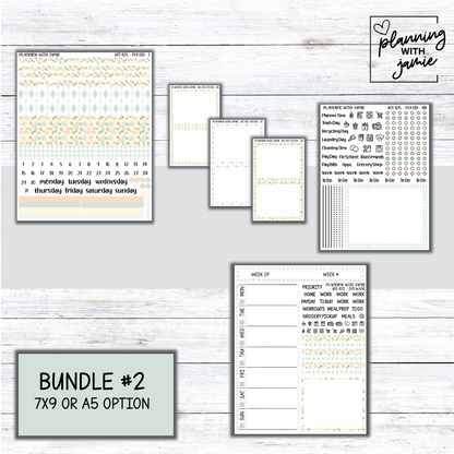 Kit 425 Erin Condren Daily Duo Sticker Kit