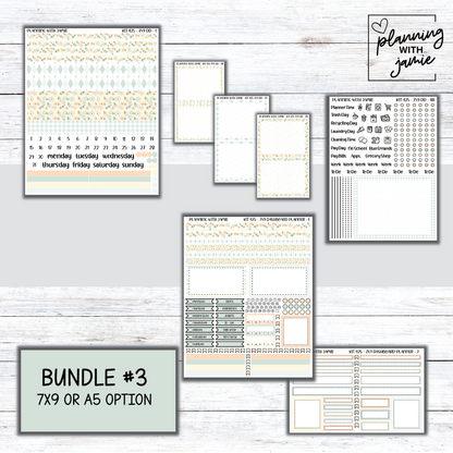 Kit 425 Erin Condren Daily Duo Sticker Kit