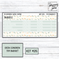 Kit 425 7x9 Budget Sticker Kit