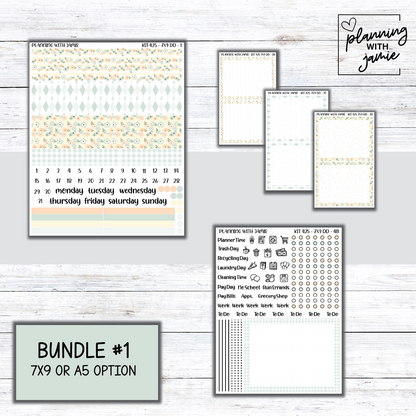 Kit 425 Erin Condren Daily Duo Sticker Kit