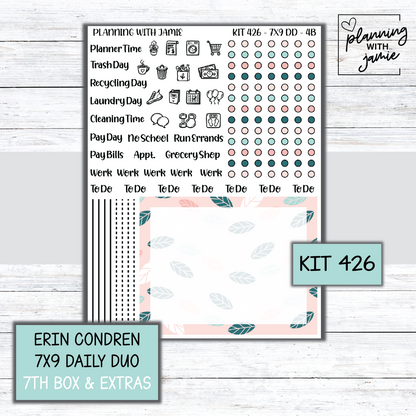 Kit 426 Erin Condren Daily Duo Sticker Kit