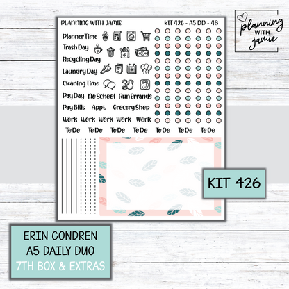 Kit 426 Erin Condren Daily Duo Sticker Kit