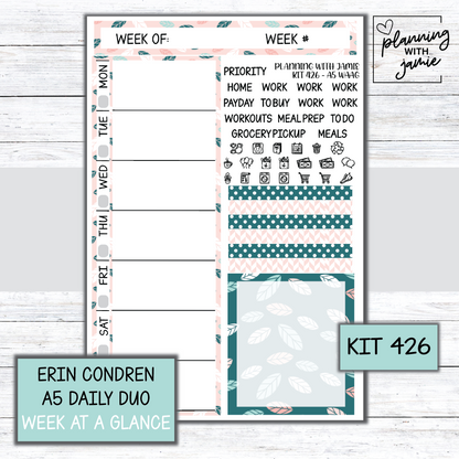 Kit 426 Week At A Glance Sticker