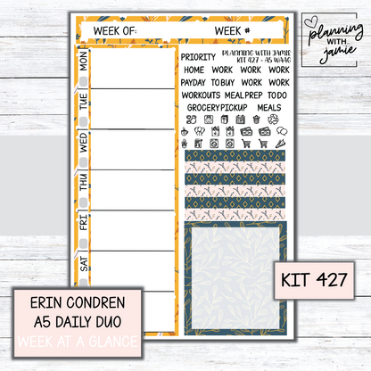 Kit 427 Week At A Glance Sticker