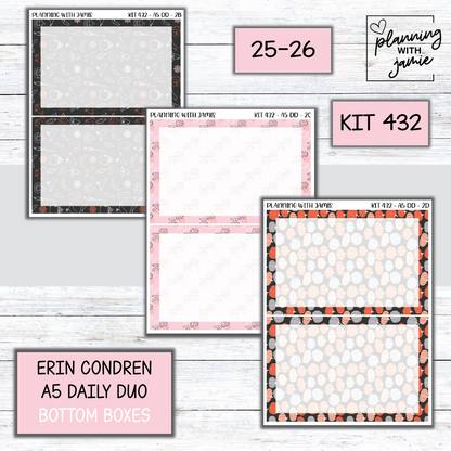 Kit 432 Erin Condren Daily Duo Sticker Kit