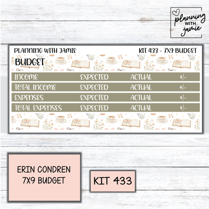 Kit 433 7x9 Budget Sticker Kit