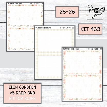 Kit 433 Erin Condren Daily Duo Sticker Kit