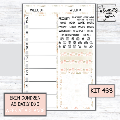 Kit 433 Week At A Glance Sticker