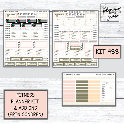 Kit 433 Weekly Fitness Sticker Kit