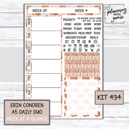 Kit 434 Week At A Glance Sticker