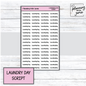 LAUNDRY DAY SCRIPT STICKERS