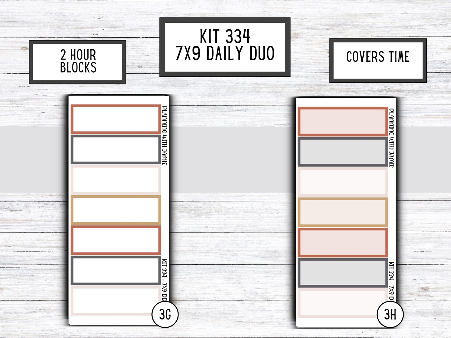Kit 334 Erin Condren Daily Duo || Weekly Sticker Kit || Daily Duo Stickers || WINTER Stickers || CHRISTMAS STICKERS